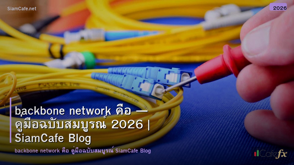 backbone network คอ