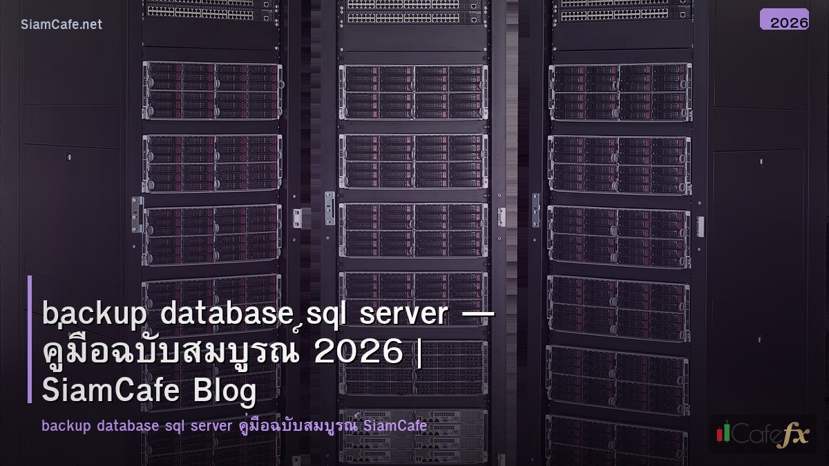 backup database sql server