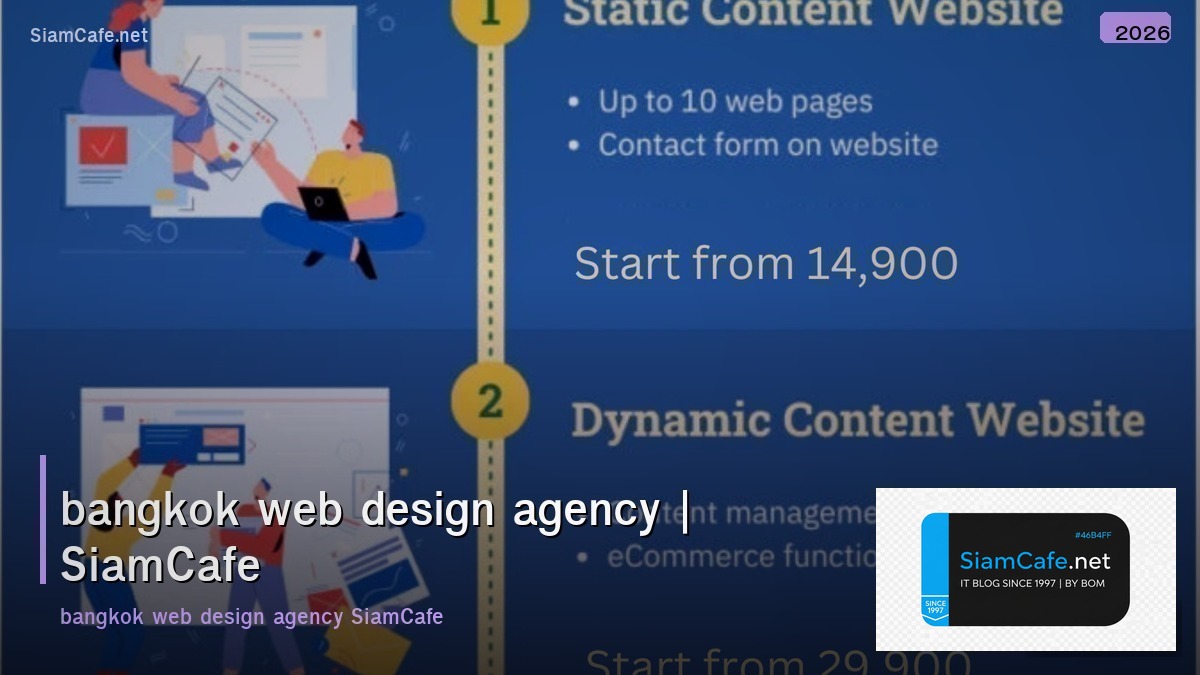 bangkok web design agency