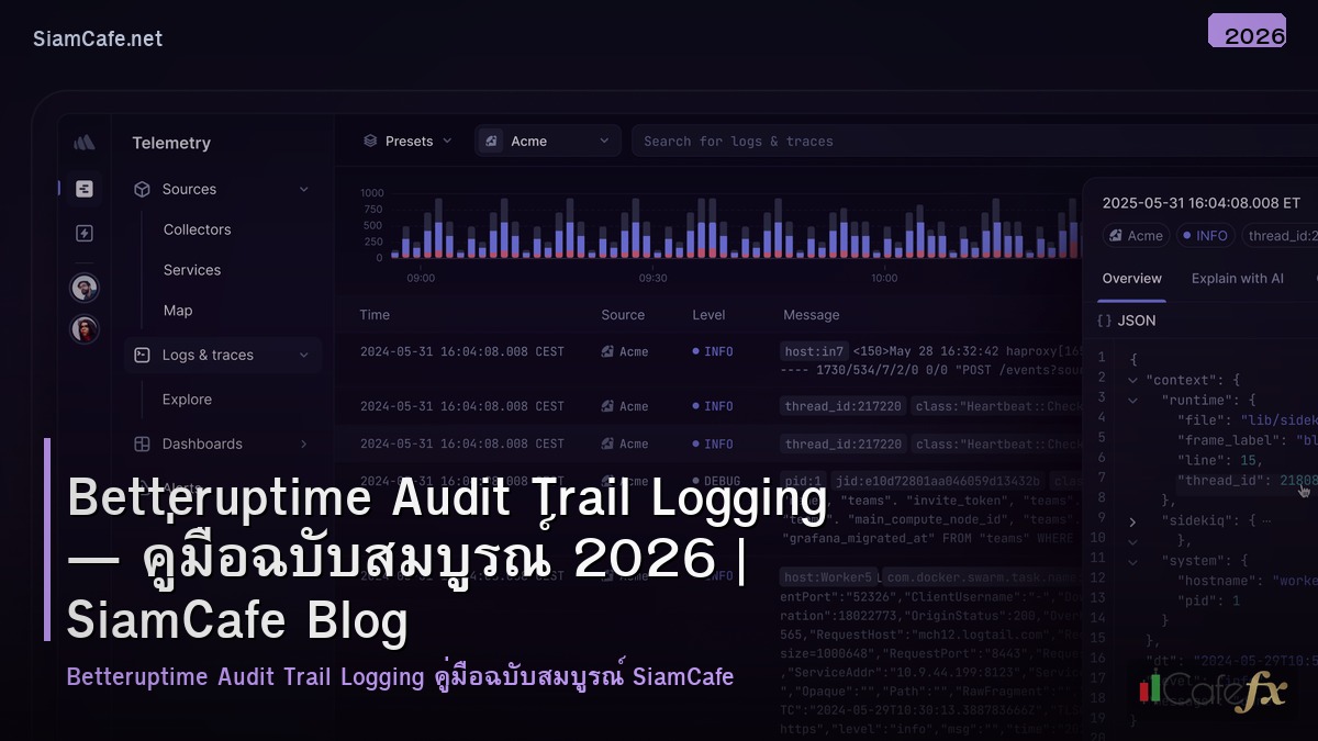 betteruptime audit trail logging