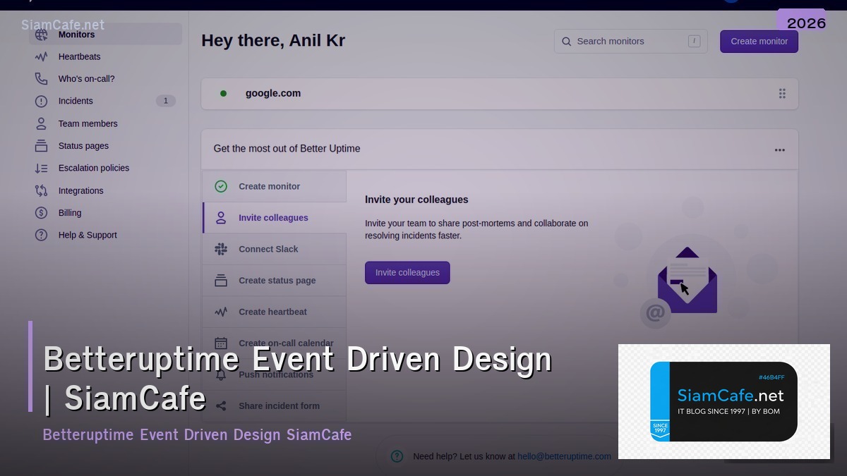 betteruptime event driven design