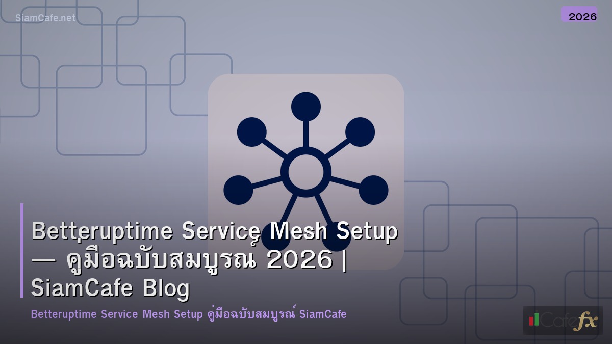 betteruptime service mesh setup