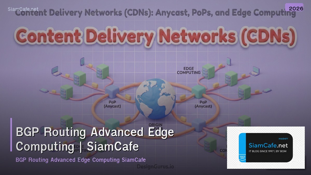 bgp routing advanced edge computing
