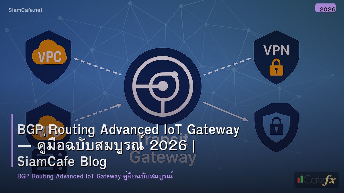 bgp routing advanced iot gateway