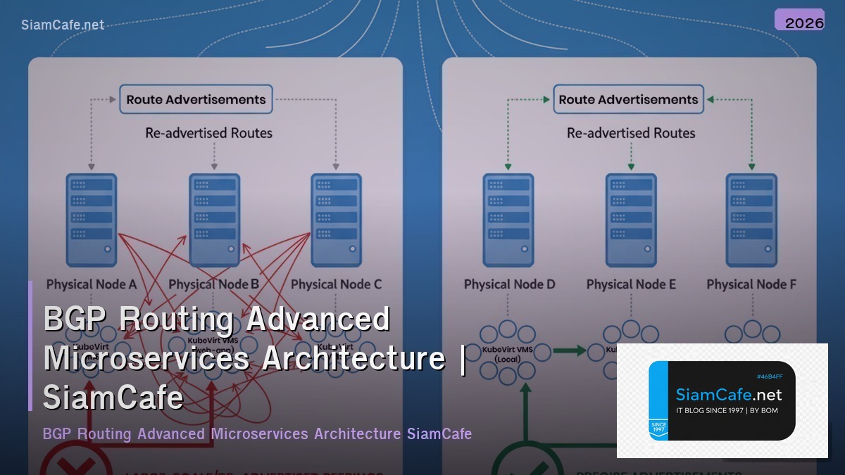 bgp routing advanced microservices architecture