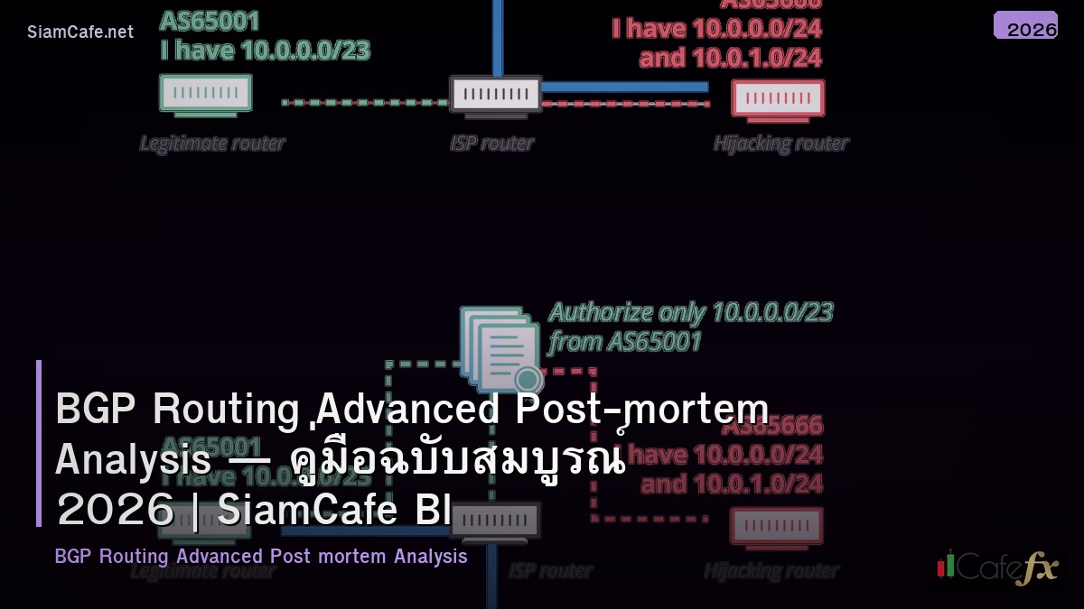 bgp routing advanced post mortem analysis