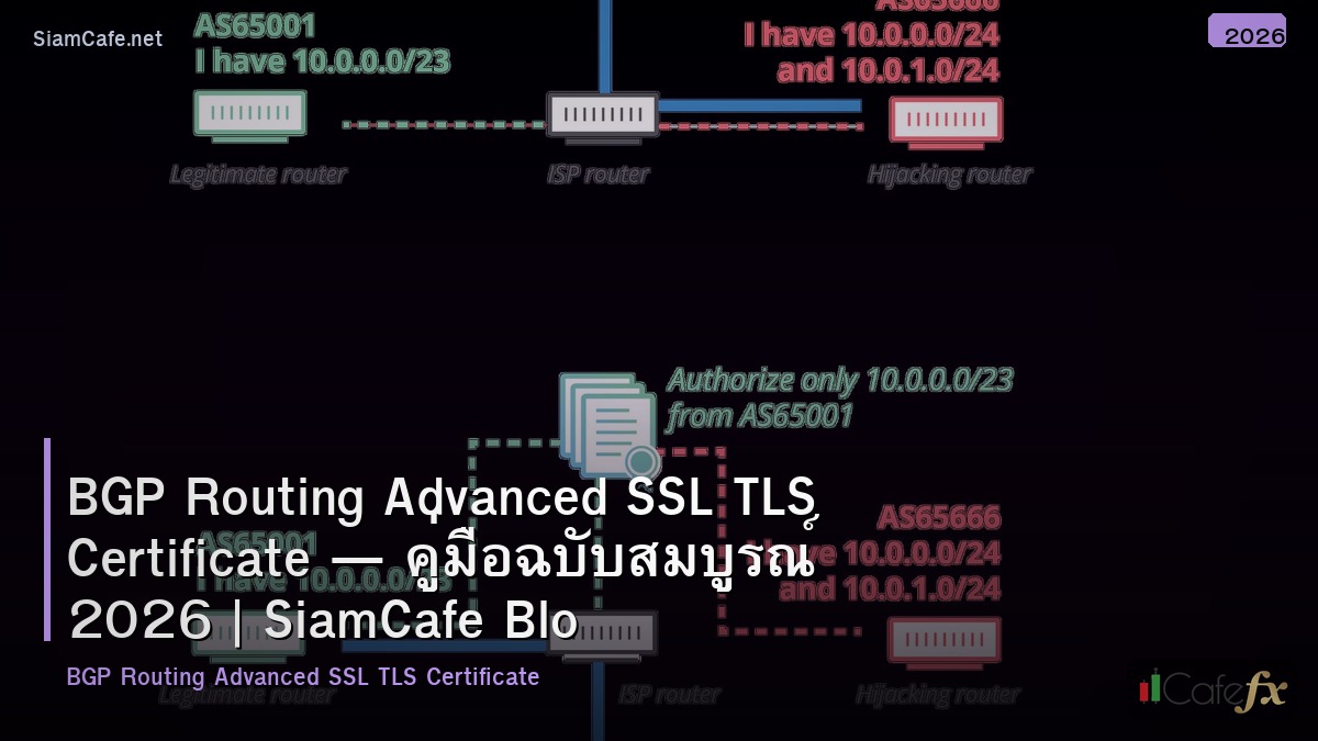 bgp routing advanced ssl tls certificate