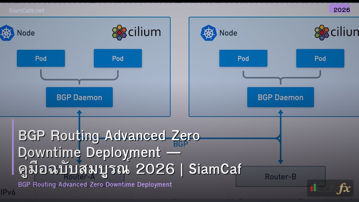 bgp routing advanced zero downtime deployment