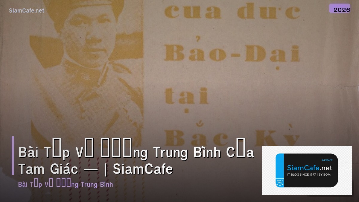 bài tập về đường trung bình của tam giác