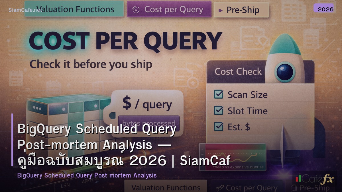 bigquery scheduled query post mortem analysis