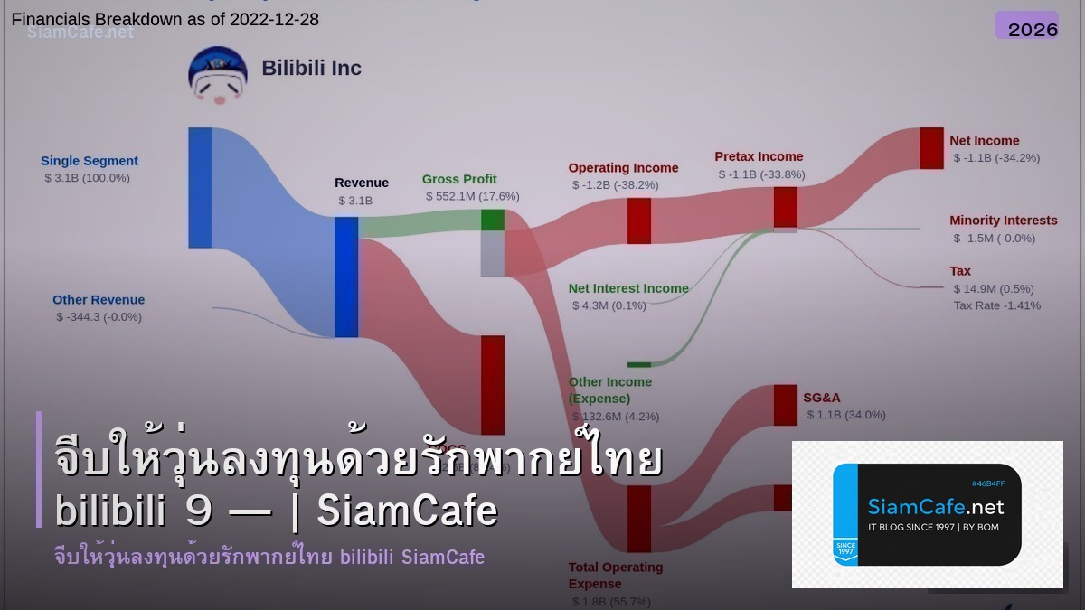 จบใหวน ลงทน ดวยรกพากยไทย bilibili 9