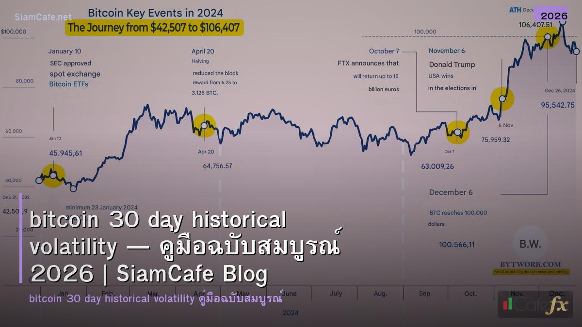 bitcoin 30 day historical volatility