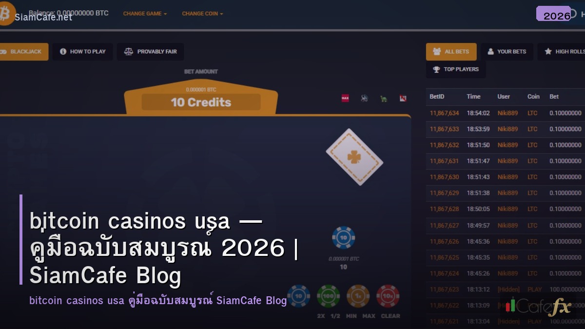 bitcoin casinos usa