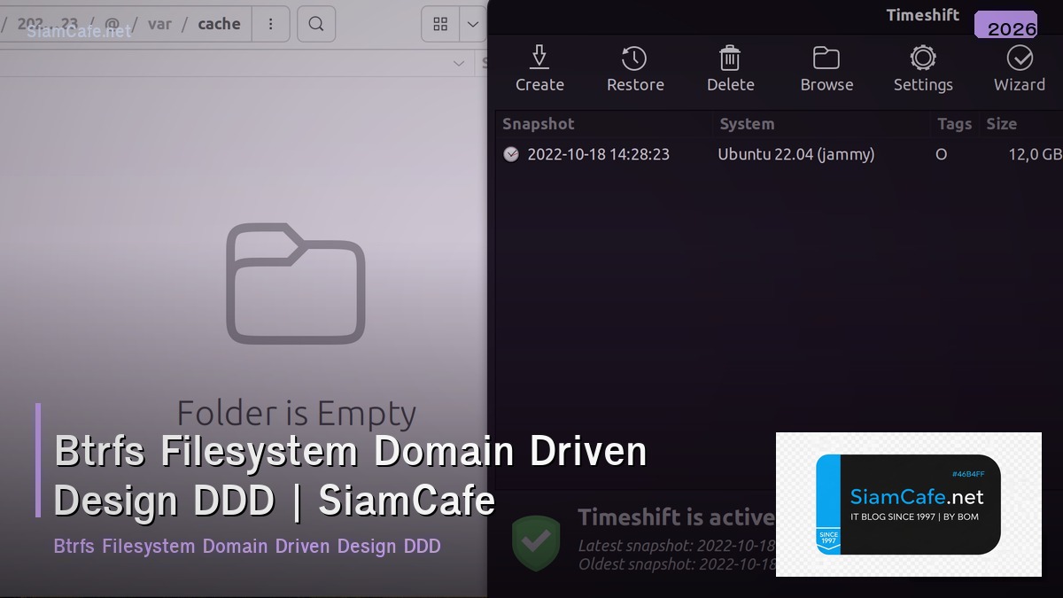 btrfs filesystem domain driven design ddd