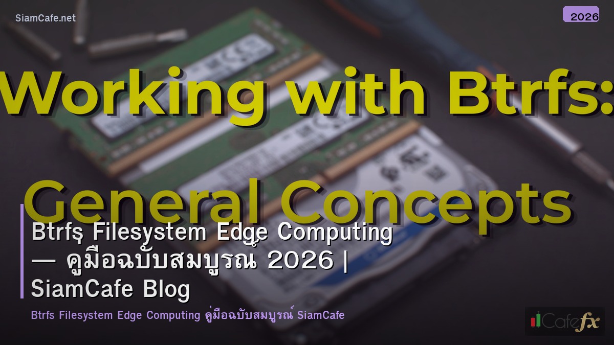 btrfs filesystem edge computing