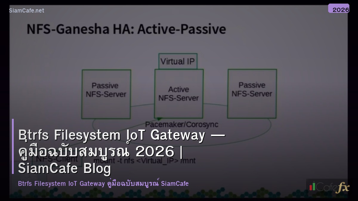 btrfs filesystem iot gateway