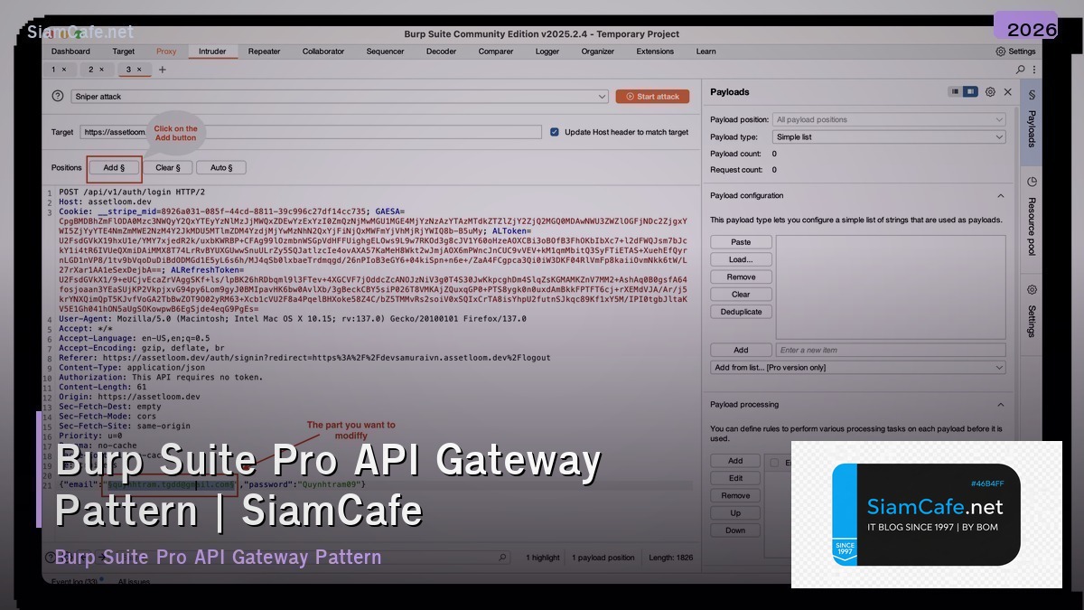 burp suite pro api gateway pattern