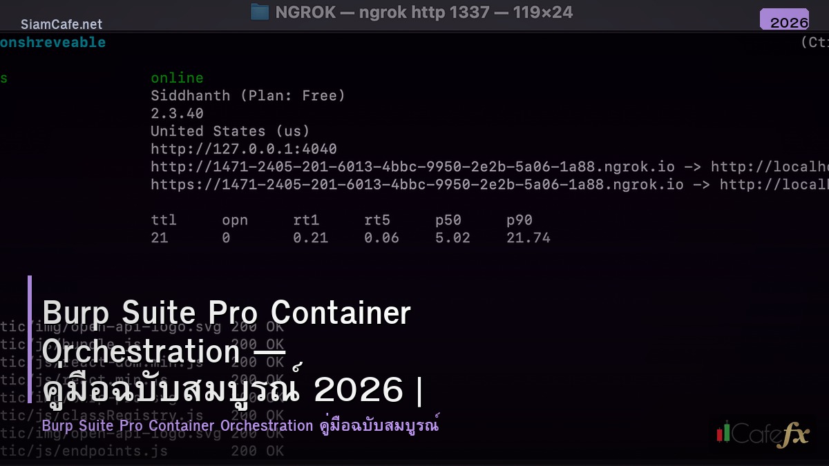 burp suite pro container orchestration