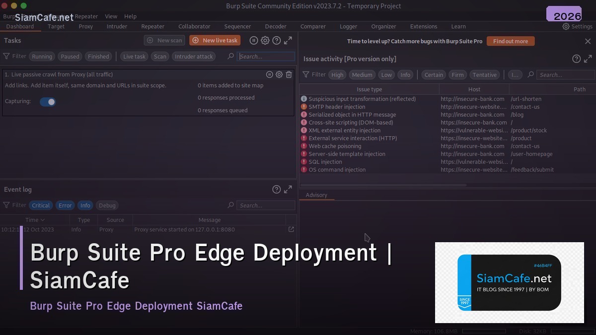 burp suite pro edge deployment