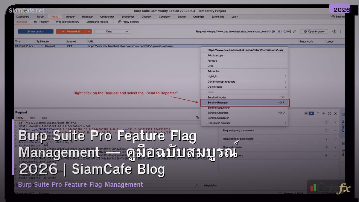 burp suite pro feature flag management