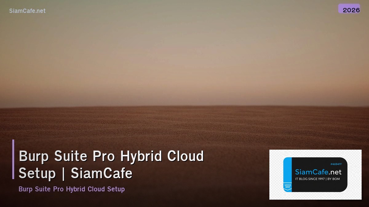 burp suite pro hybrid cloud setup