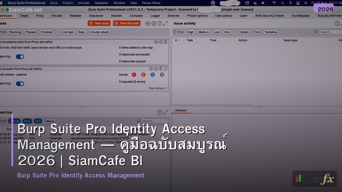 burp suite pro identity access management
