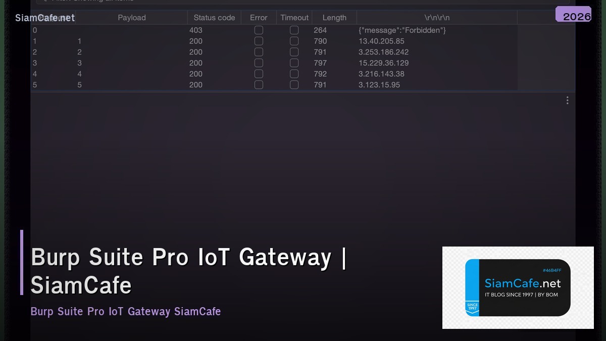 burp suite pro iot gateway