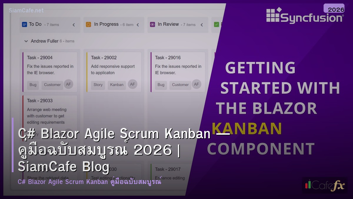 c blazor agile scrum kanban
