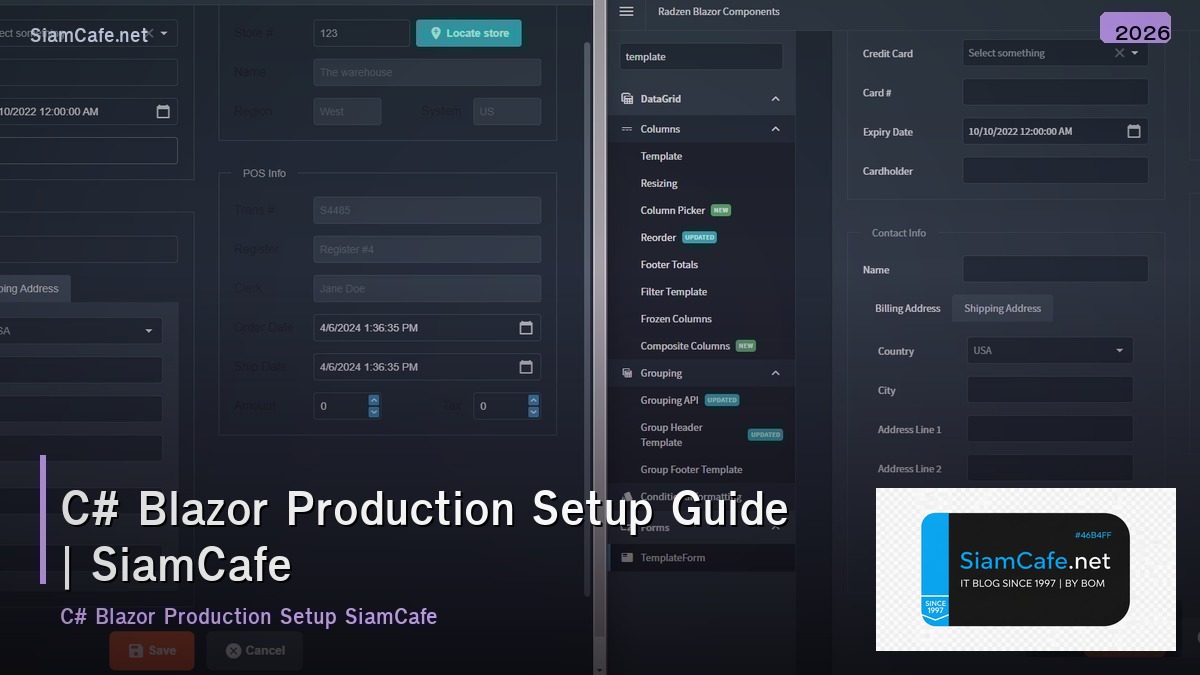 c blazor production setup guide