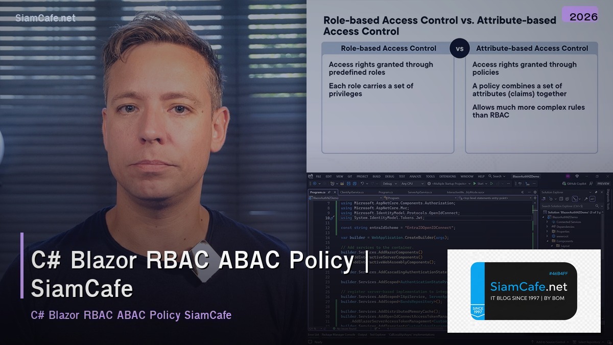 c blazor rbac abac policy