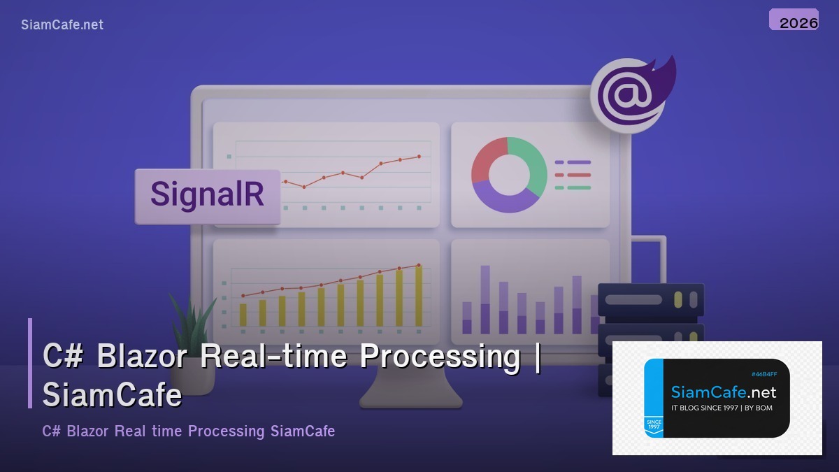 c blazor real time processing