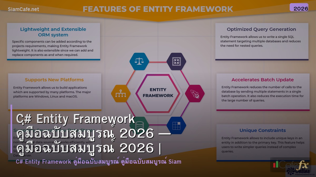c entity framework คมอฉบบสมบรณ 2026