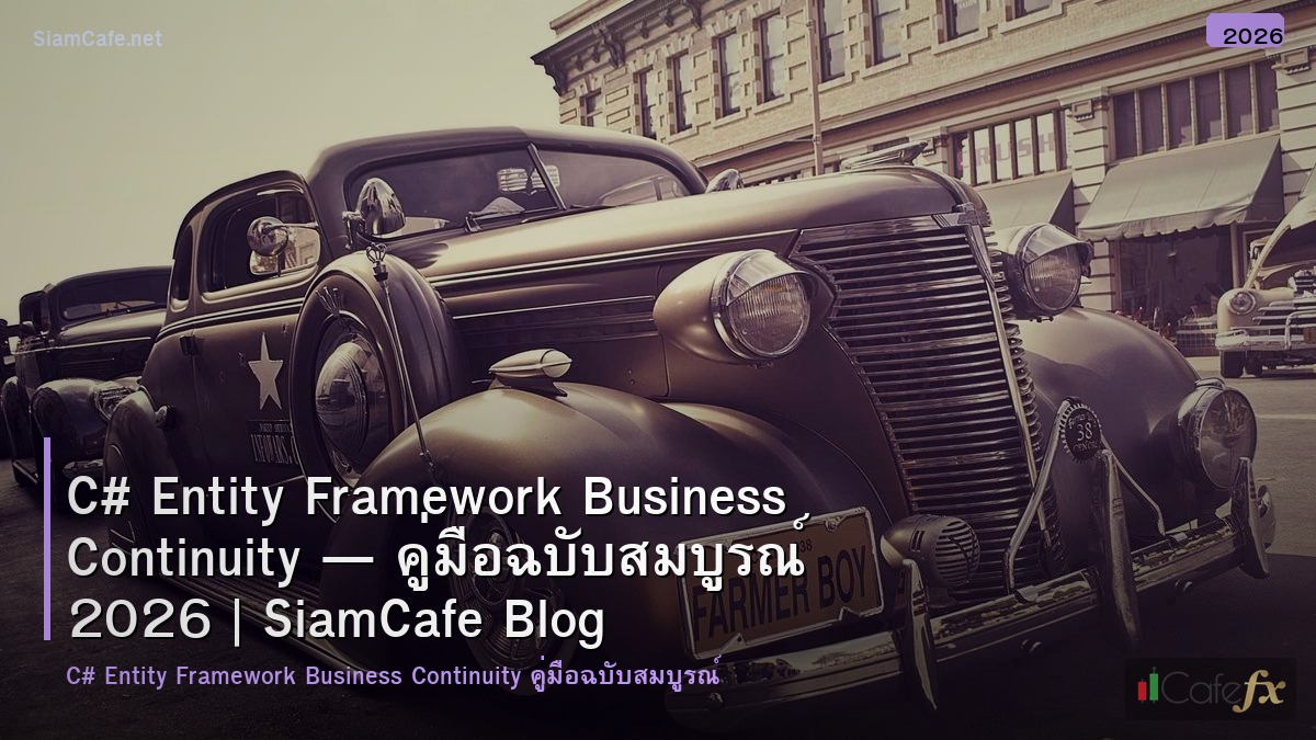 c entity framework business continuity