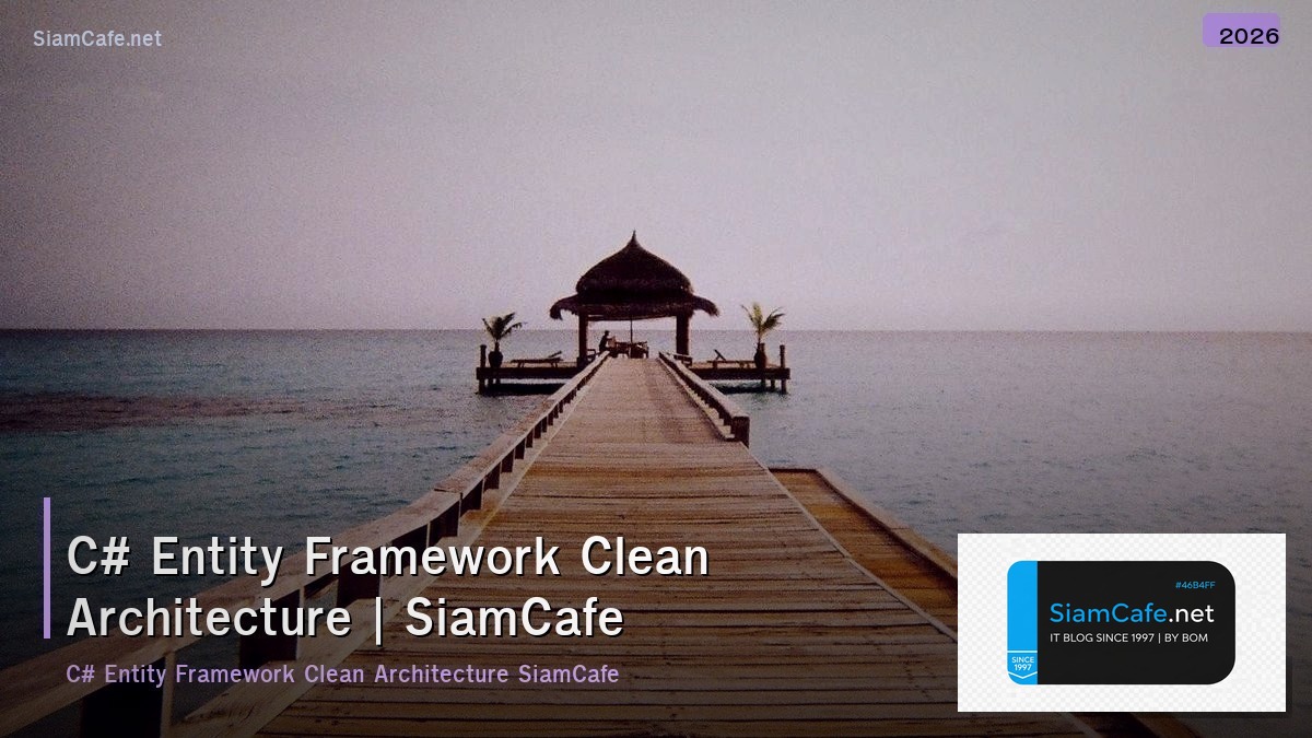 c entity framework clean architecture
