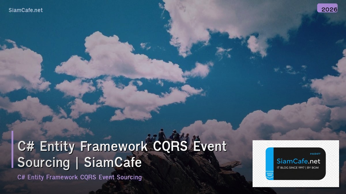 c entity framework cqrs event sourcing