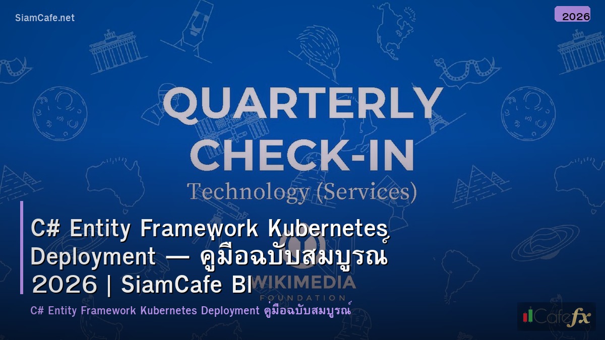 c entity framework kubernetes deployment
