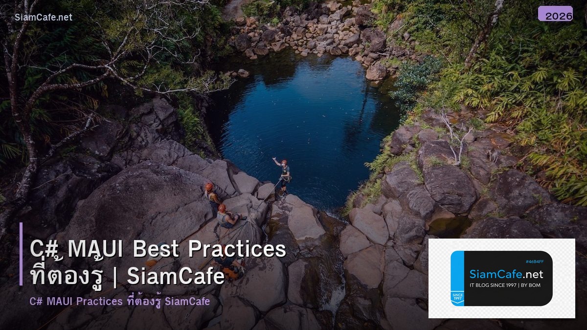 c maui best practices ทตองร