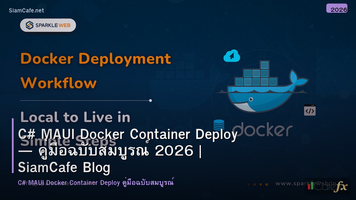 c maui docker container deploy