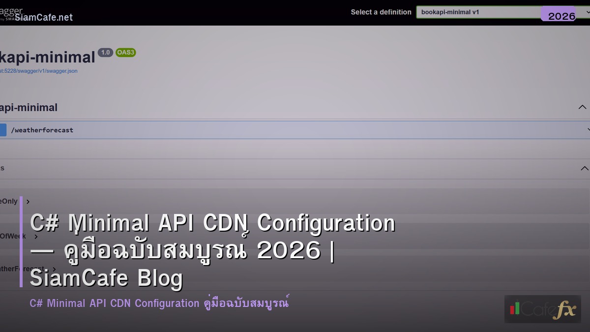 c minimal api cdn configuration