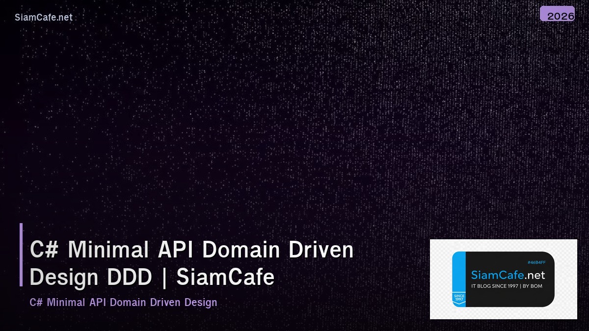 c minimal api domain driven design ddd