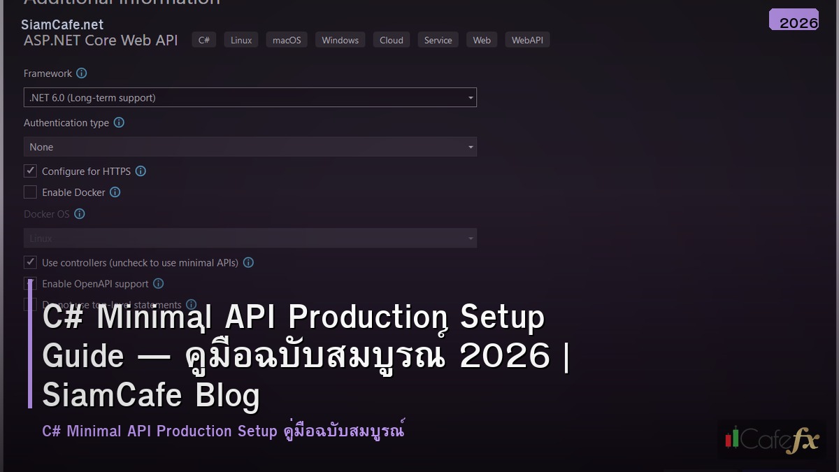 c minimal api production setup guide
