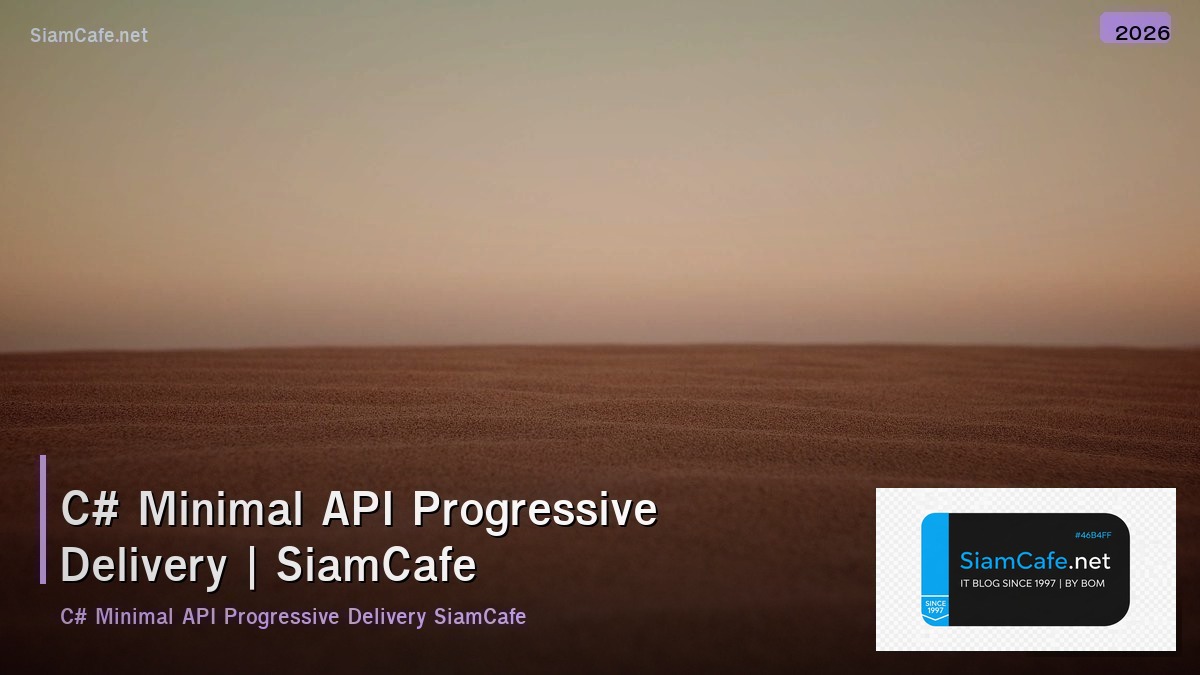 c minimal api progressive delivery