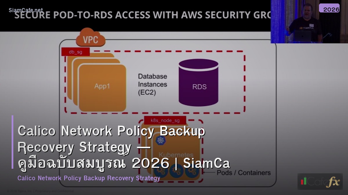 calico network policy backup recovery strategy