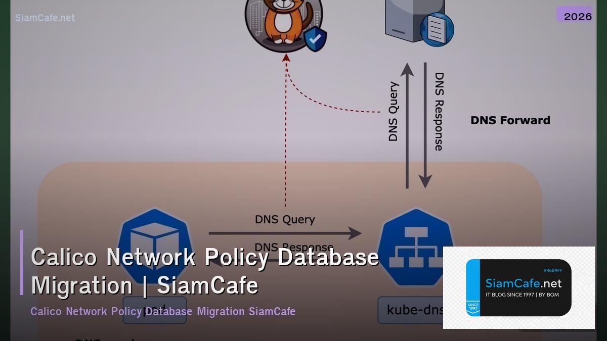 calico network policy database migration