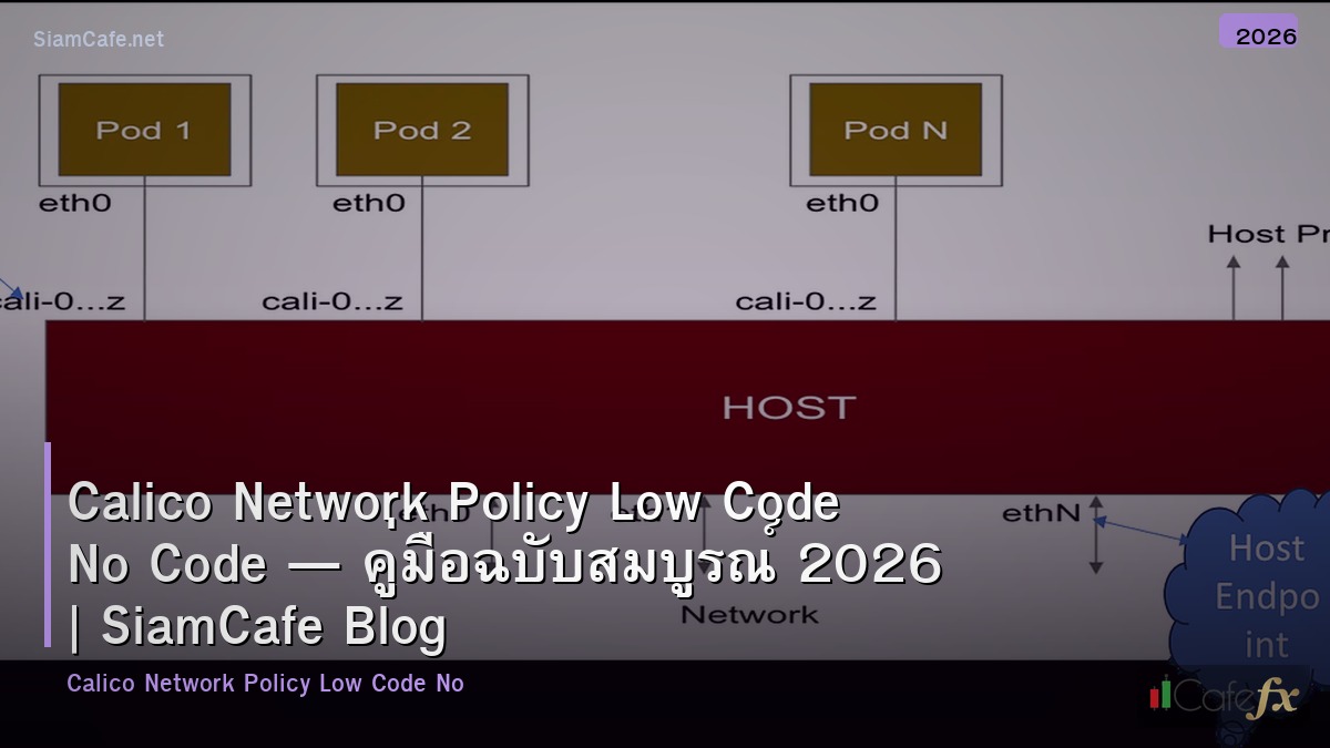 calico network policy low code no code