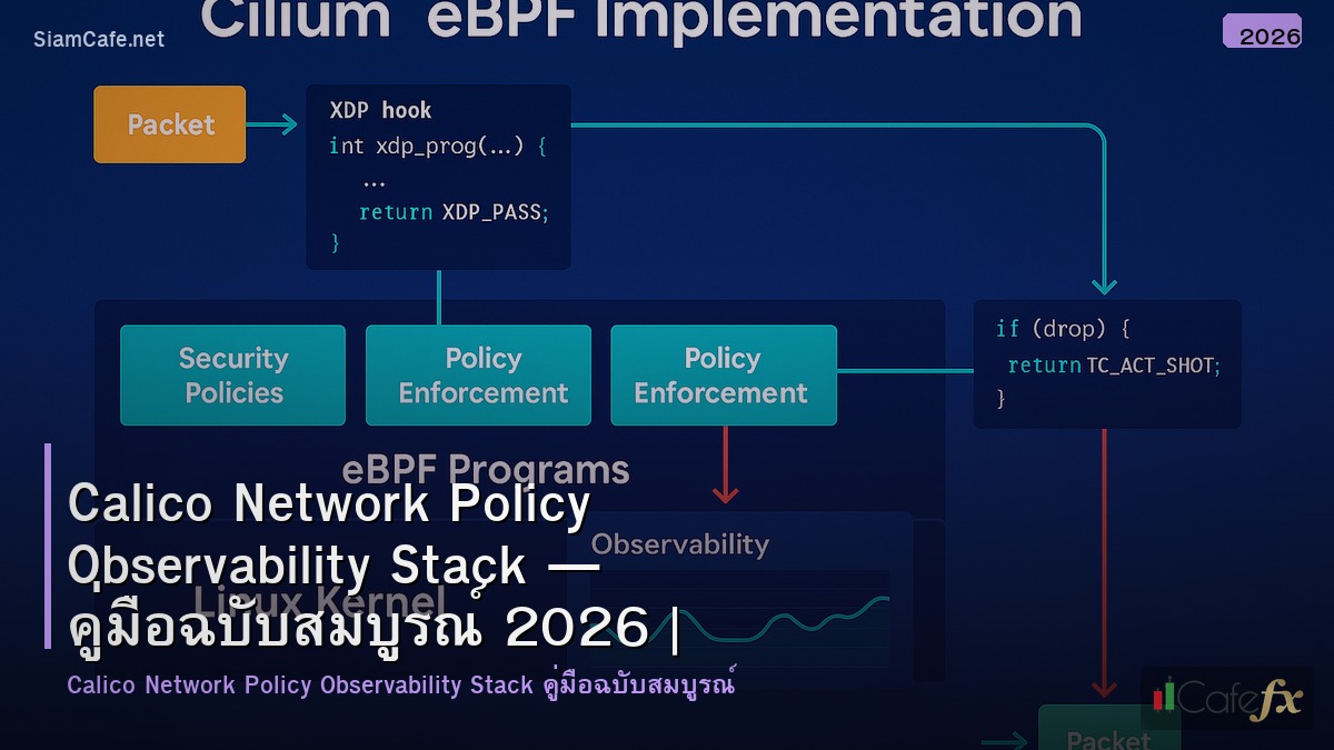 calico network policy observability stack