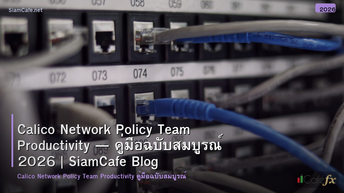 calico network policy team productivity