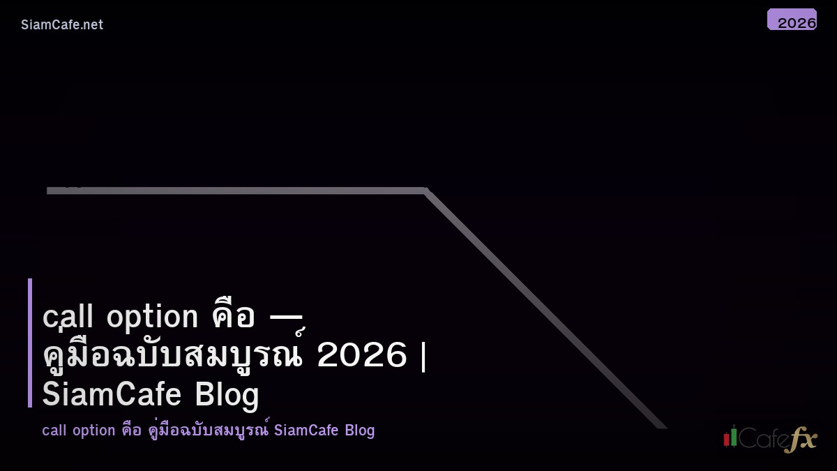 call option คอ