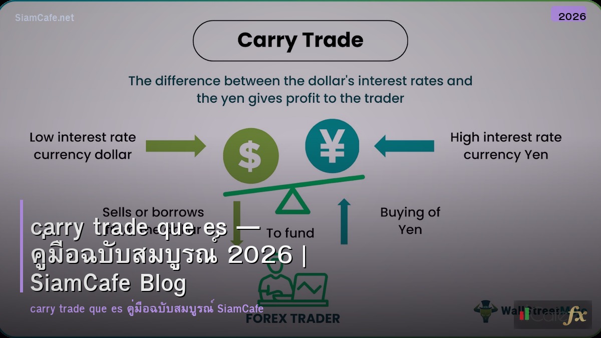 carry trade que es