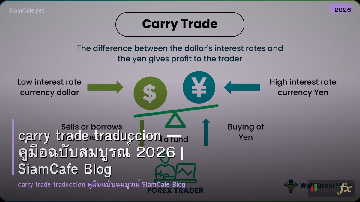 carry trade traduccion